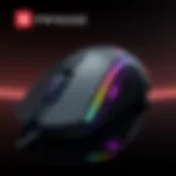 Detailed view of Pwnage Ambi Mouse showcasing its ergonomic design