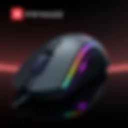 Detailed view of Pwnage Ambi Mouse showcasing its ergonomic design