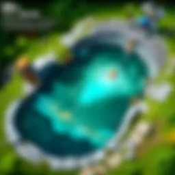 A detailed diagram showcasing the mechanics of the Snap Pool in Dota