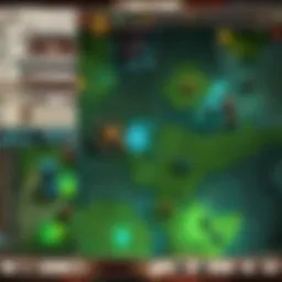 Streamlabs chat overlay interface in action during a Dota game