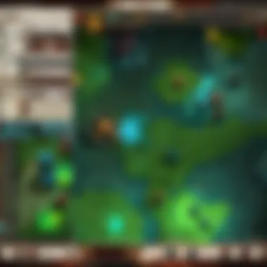 Interactive Streamlabs Chat Overlay in Dota Streamlabs chat overlay interface in action during a Dota game