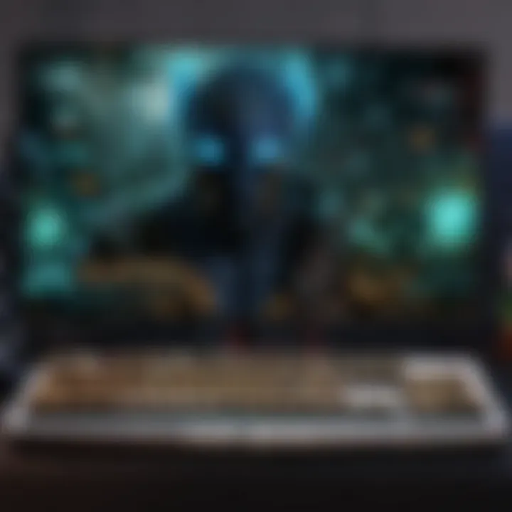 An ergonomic keyboard designed for comfort featuring multiple programmable keys.