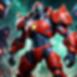 Virtual reality futuristic game interface