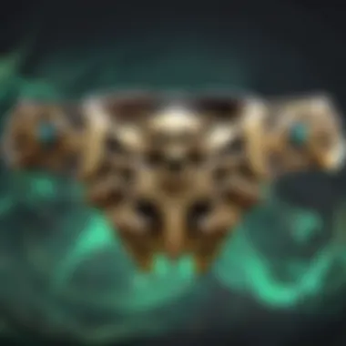 A detailed diagram of the Bone Collector Belt's attributes and benefits