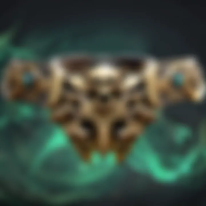 A detailed diagram of the Bone Collector Belt's attributes and benefits