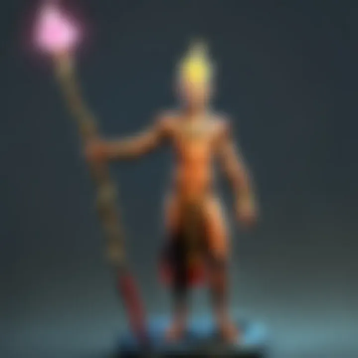 Graph depicting the evolution of the Magic Stick in Dota's history