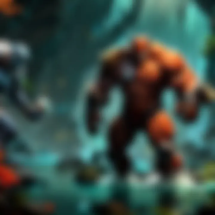 Understanding Team Dynamics in VG Gaming A strategic layout of player roles and team dynamics in VG gaming.