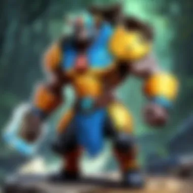 Illustration of auto courier mechanics in Dota