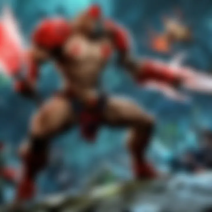 The Evolution of Riot Roleplay in Dota An illustration showcasing the evolution of riot roleplay in Dota over the years.