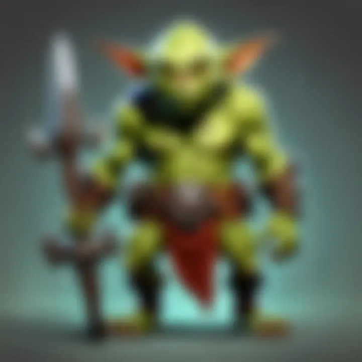 Detailed schematic of Goblin Engineering tools and gadgets