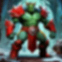 A vibrant Dota gaming arena filled with enthusiastic fans.