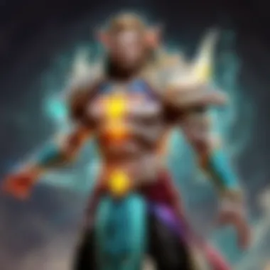 The Diversity of Spellcasting Collage of various spellcasters showcasing their unique abilities