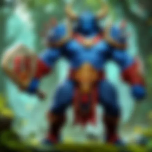 Dota 2 hero lore illustrated