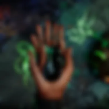 Razer Naga Classic in action during gameplay