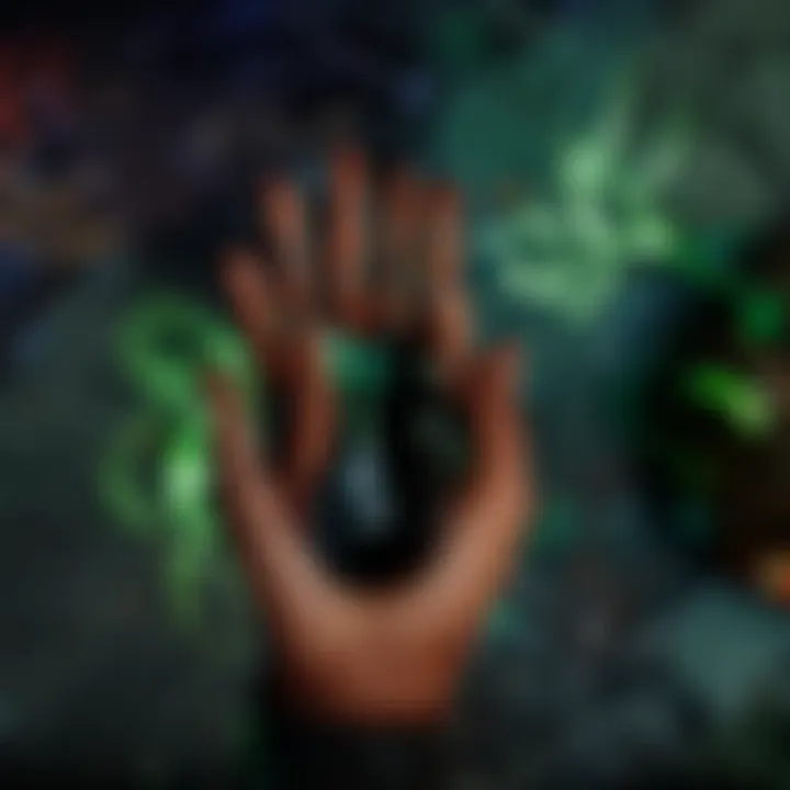 Razer Naga Classic in action during gameplay