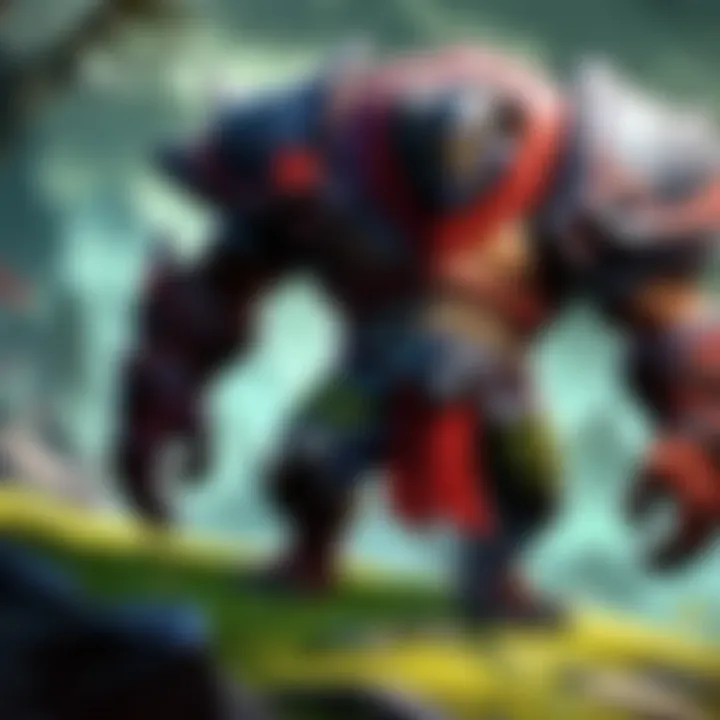 A vibrant illustration of the Dota community engaging in discussion