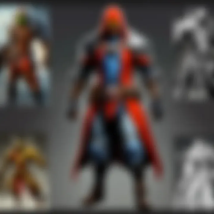 Detailed view of Rogue skill trees and abilities in FFXIV.