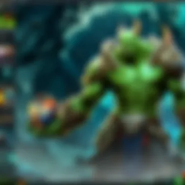 Visual representation of design principles for chat overlays in Dota streaming.