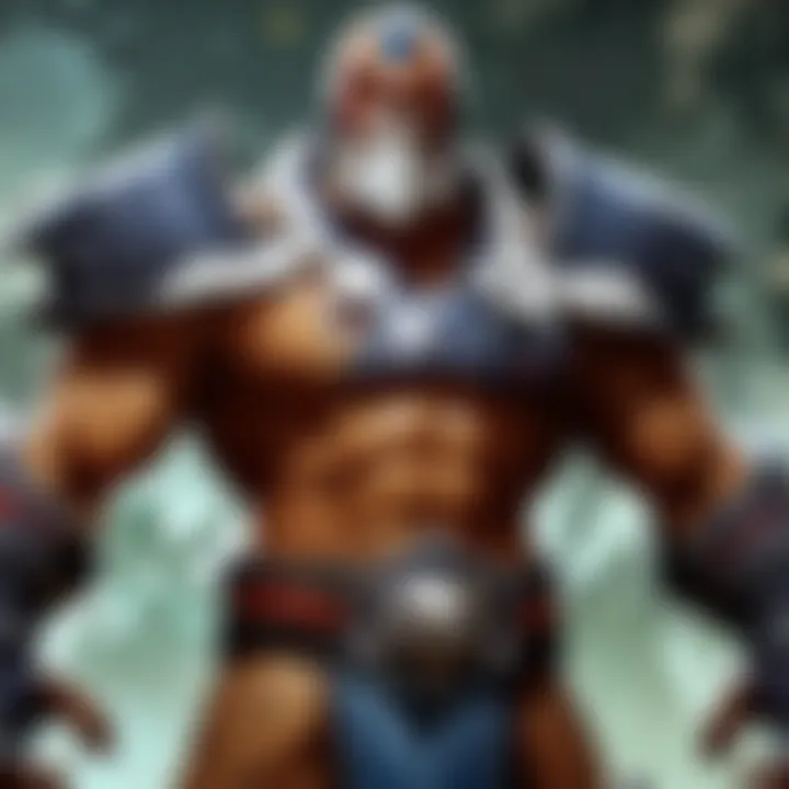 Strategizing for Victory Player strategizing in front of a Dota map