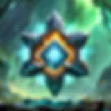 Vex Rune glowing in a Dota 2 landscape