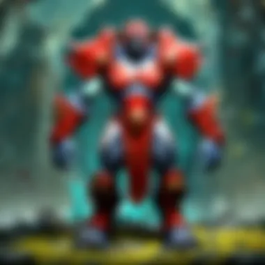 Strategic gameplay with unique items highlighted on the battlefield