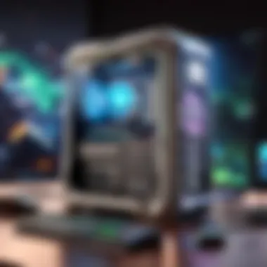 Futuristic Design of Mini Gaming Desktop