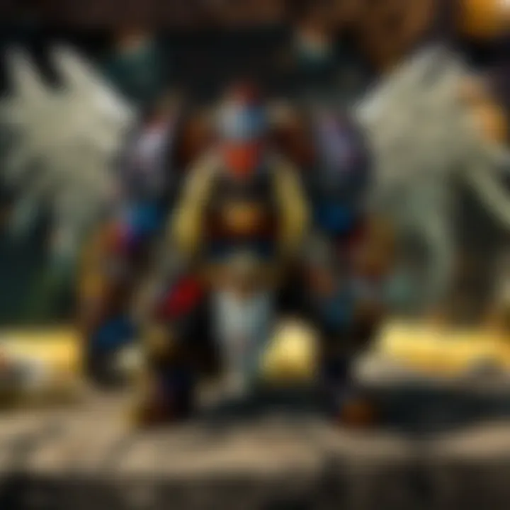 Community Engagement Post-Purchase Players engaging enthusiastically after acquiring new items from the World of Warcraft Store, illustrating community interaction.