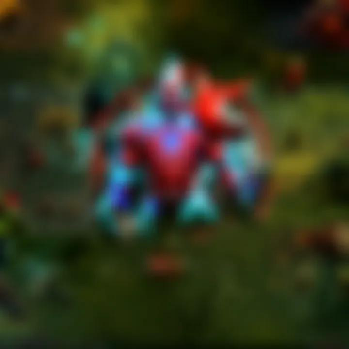 A visual representation of ZL addons interface in Dota