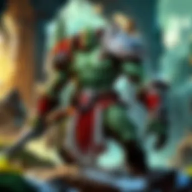 Immersive Fantasy Realms Fantasy role-playing game on MacBook