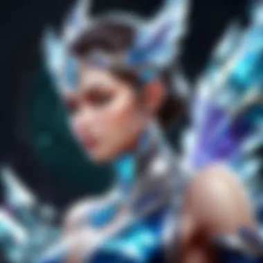 Elegance Defined: Crystal-Inspired Foundation Luxurious Crystal-Encrusted Foundation