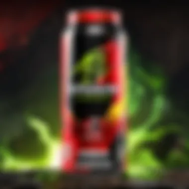 A gamer enjoying Faze Energy Drink during a gaming session