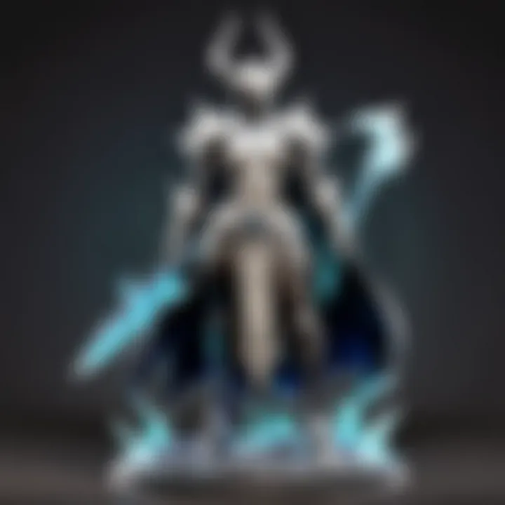 Elegant Shadowbringers Acrylic Stand for display