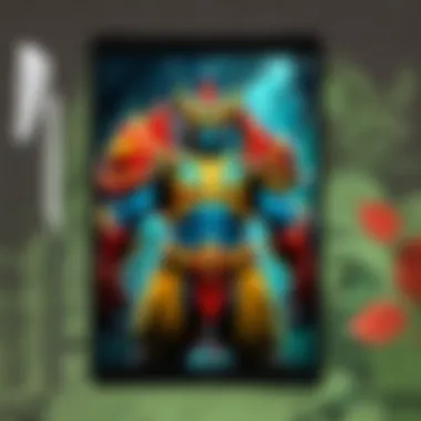 Installation process of iPad Air 4 screen protector