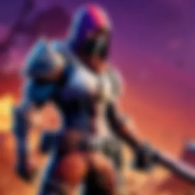 Abstract Fortnite Artistic Design Wallpaper