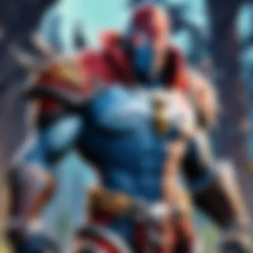 Illustration of Fortnite gameplay experience on App Store