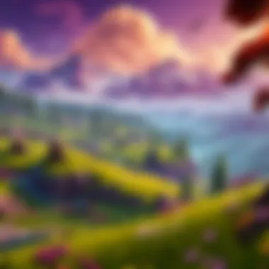 Mystical Fortnite Landscapes Wallpaper