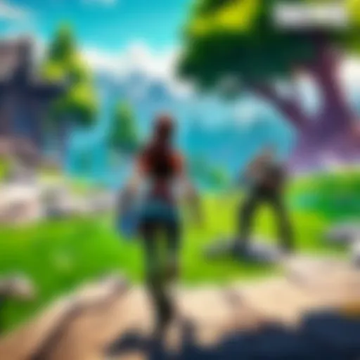 Abstract Representation of Fortnite's Mobile Dominance