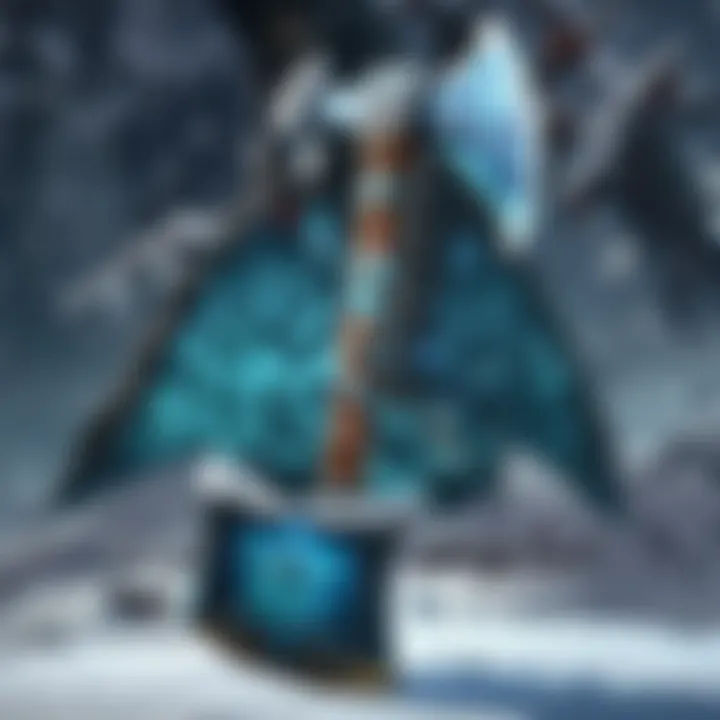 Understanding Frost Axe Attributes and Benefits Infographic detailing the attributes and benefits of the Frost Axe