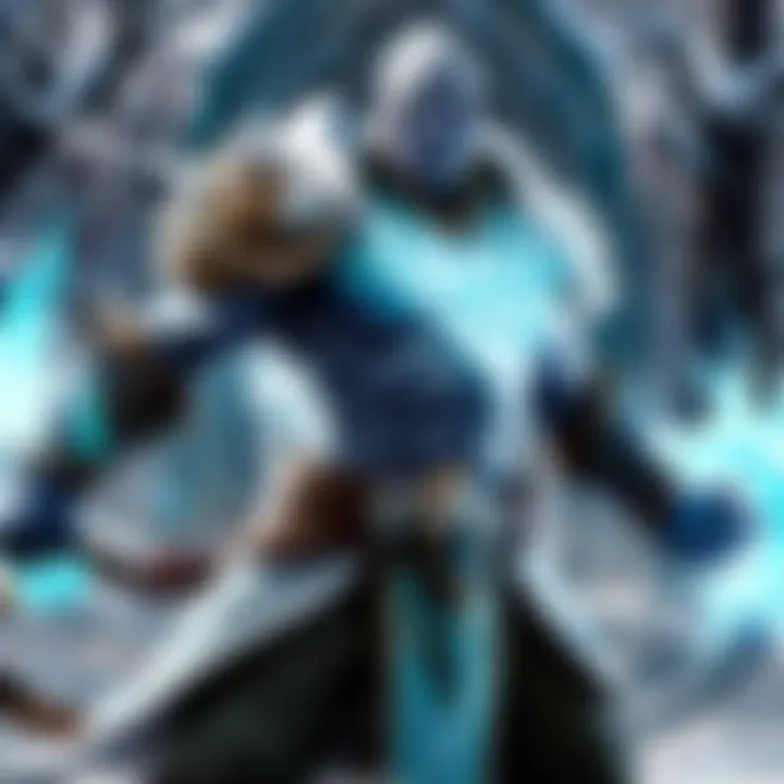 Frostbite card freezing opponents' strategies