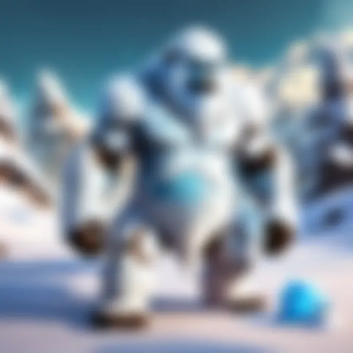 Frosty Yeti Pet in DotaRush