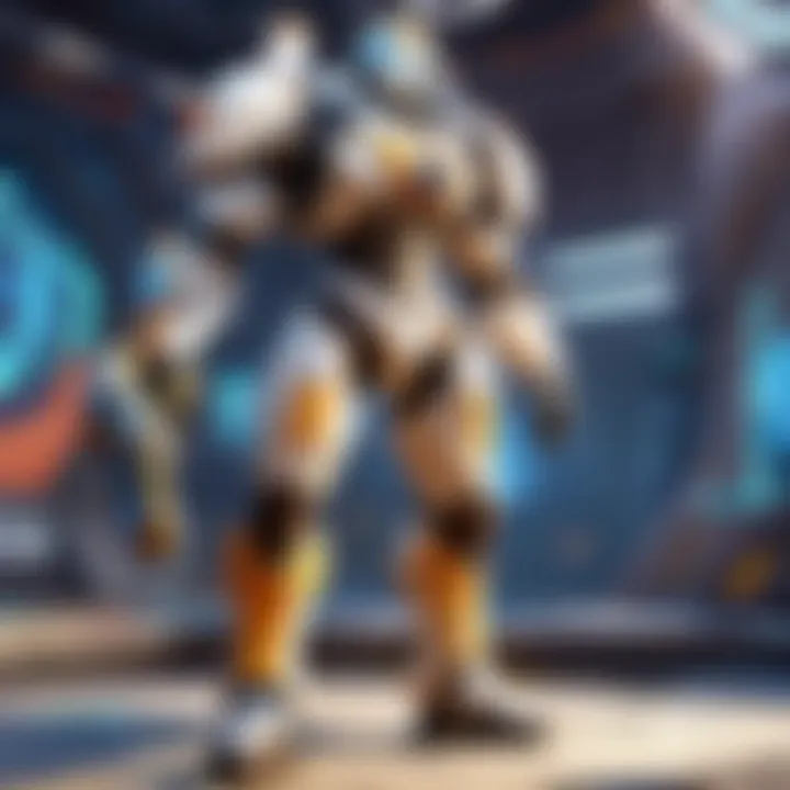 Futuristic Overwatch Arena