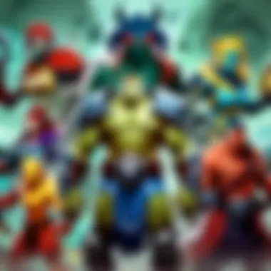 A diverse group of gamers enjoying multiplayer gameplay