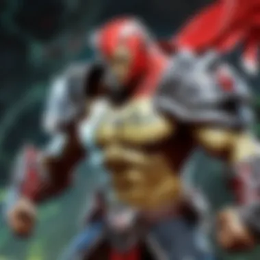 Illustration of a gamer in a strategic pose