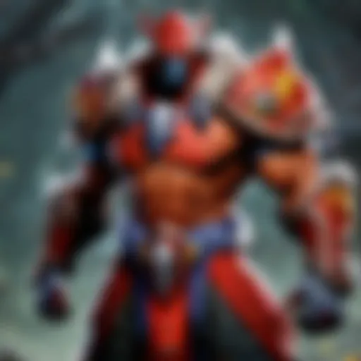 A gamer deeply focused on a Dota 2 match