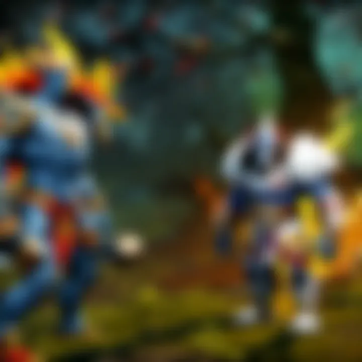 An engaging screenshot of a popular game running smoothly on a MacBook Air.