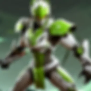 Illustration highlighting the impact of Genji Sports on Dota gameplay