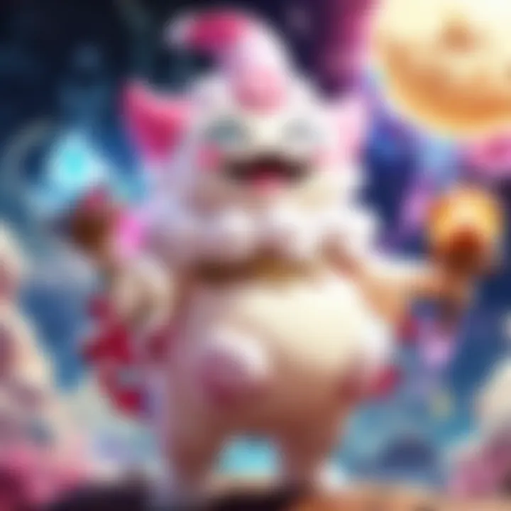 Dazzling Gigantamax Alcremie showcasing its sweet power