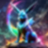 Enigmatic Glaceon VMAX Rainbow Formation