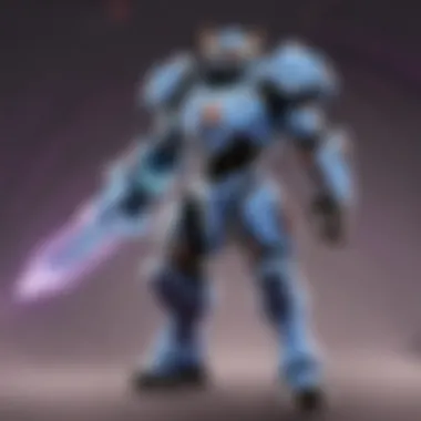 Glowing Apex Legends Weapon Skin in Action