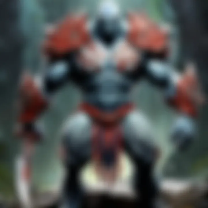 Strength Unleashed Hero with enhanced strength due to Grief runeword